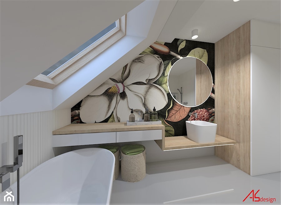 Dom jednorodzinny-projekt wnętrza - zdjęcie od ASdesign PROJEKTY WNĘTRZ i ELEWACJI