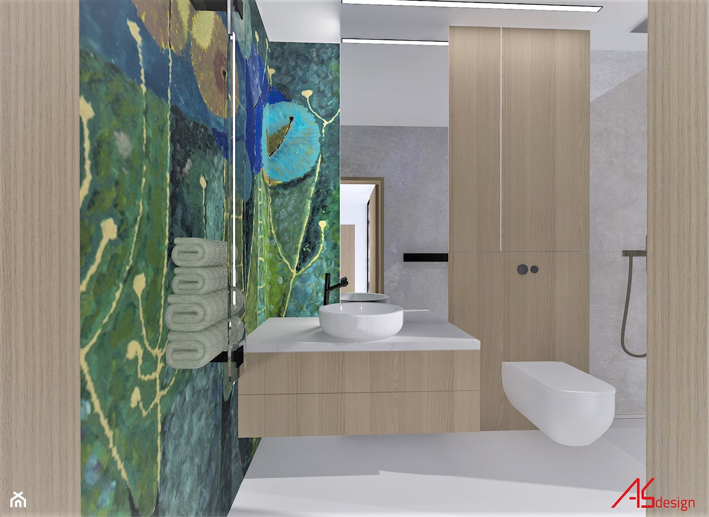 Dom Marzeń- łazienka - zdjęcie od ASdesign PROJEKTY WNĘTRZ i ELEWACJI - Homebook