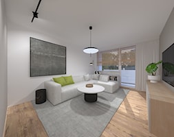 Mieszkanie z akcentem zieleni - zdjęcie od ASdesign PROJEKTY WNĘTRZ i ELEWACJI - Homebook