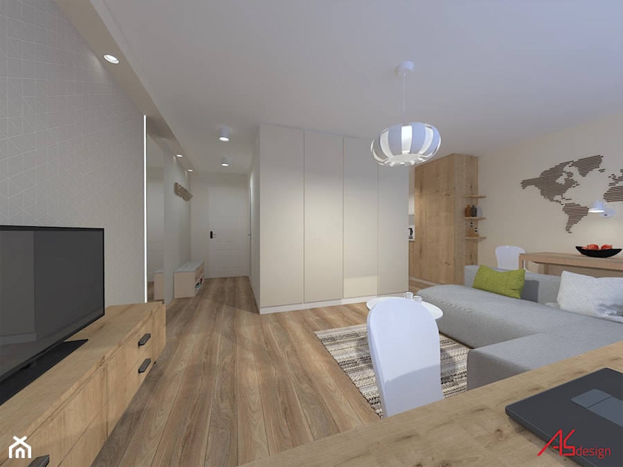 Mini mieszkanie - zdjęcie od ASdesign PROJEKTY WNĘTRZ i ELEWACJI