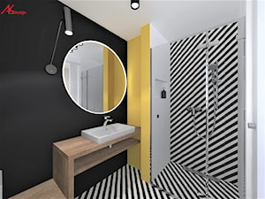 Mikromieszkanie z antersolą - łazienka - zdjęcie od ASdesign PROJEKTY WNĘTRZ i ELEWACJI