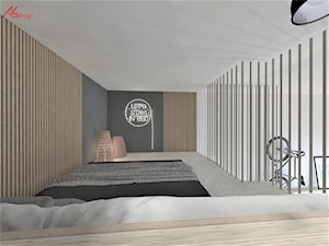 Mieszkanie singla - sypialnia - zdjęcie od ASdesign PROJEKTY WNĘTRZ i ELEWACJI