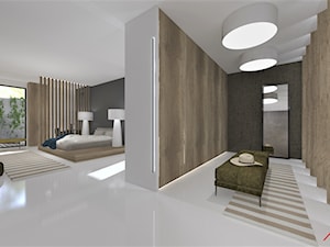Garderoba połączona z sypialnią - zdjęcie od ASdesign PROJEKTY WNĘTRZ i ELEWACJI