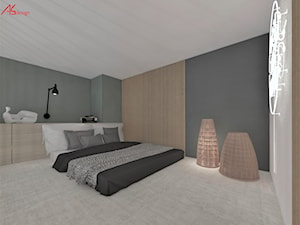 Mieszkanie singla - sypialnia - zdjęcie od ASdesign PROJEKTY WNĘTRZ i ELEWACJI