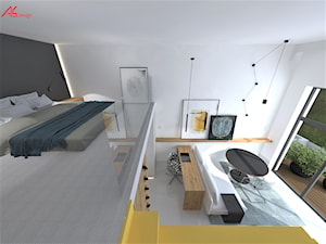 Mikromieszkanie z antersolą - zdjęcie od ASdesign PROJEKTY WNĘTRZ i ELEWACJI