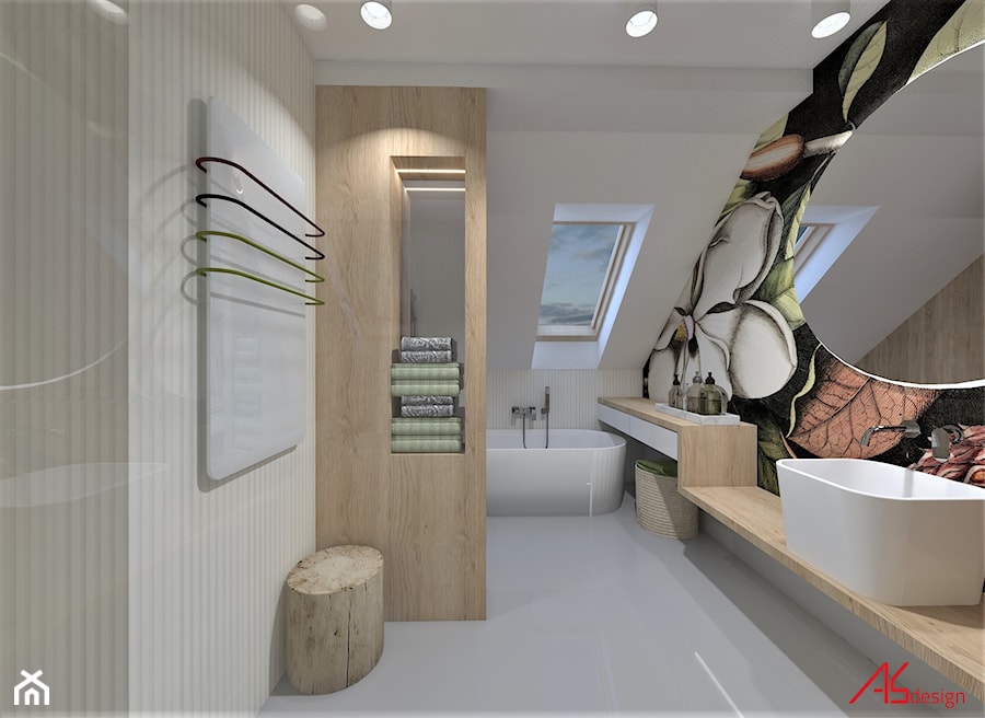 Dom jednorodzinny-projekt wnętrza - zdjęcie od ASdesign PROJEKTY WNĘTRZ i ELEWACJI