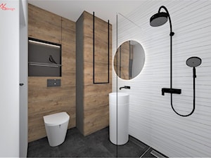 Mała łazienka - zdjęcie od ASdesign PROJEKTY WNĘTRZ i ELEWACJI