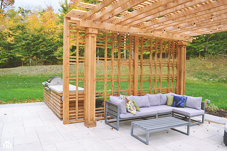 Projekt ogrodu wypoczynkowego - Ogród, styl tradycyjny - zdjęcie od Celina Jechna projektant ogrodów