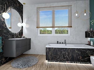 Klimatyczna łazienka - 40 - Łazienka, styl nowoczesny - zdjęcie od SANITREND Salon Łazienek