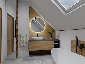 Klimatyczna łazienka - 31 - Łazienka, styl nowoczesny - zdjęcie od SANITREND Salon Łazienek
