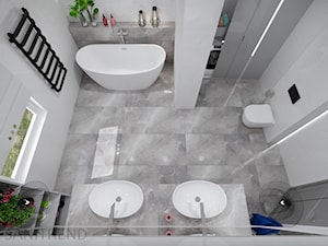 Marmurowa łazienka - 3 - Łazienka, styl tradycyjny - zdjęcie od SANITREND Salon Łazienek