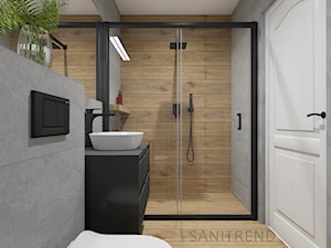 Klimatyczna łazienka 5 - Łazienka, styl nowoczesny - zdjęcie od SANITREND Salon Łazienek