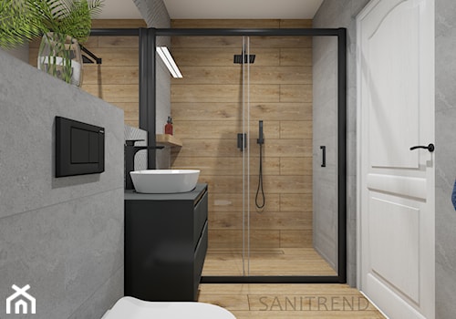Klimatyczna łazienka 5 - Łazienka, styl nowoczesny - zdjęcie od SANITREND Salon Łazienek
