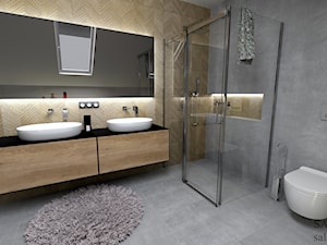 Klimatyczna łazienka - 7 - Łazienka, styl nowoczesny - zdjęcie od SANITREND Salon Łazienek