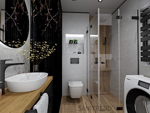 Klimatyczna łazienka - 45 - Łazienka, styl nowoczesny - zdjęcie od SANITREND Salon Łazienek