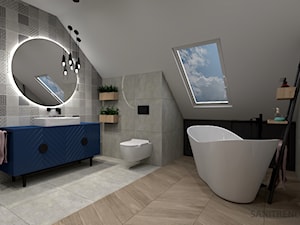Klimatyczna łazienka - 9 - Łazienka, styl nowoczesny - zdjęcie od SANITREND Salon Łazienek