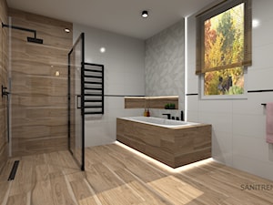 Klimatyczna łazienka - Łazienka, styl nowoczesny - zdjęcie od SANITREND Salon Łazienek