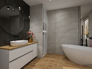 Klimatyczna łazienka 3 - Łazienka, styl nowoczesny - zdjęcie od SANITREND Salon Łazienek
