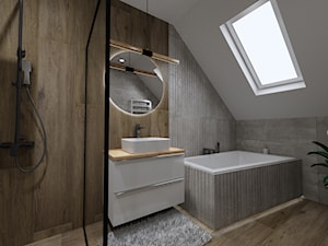 Klimatyczna łazienka - 19 - Łazienka, styl nowoczesny - zdjęcie od SANITREND Salon Łazienek