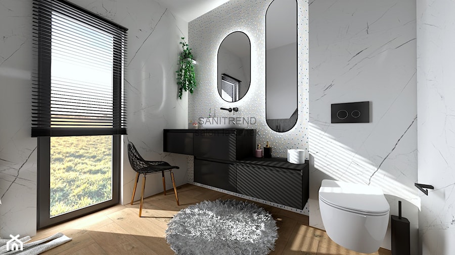 Stylowa łazienka - 12 - Łazienka, styl nowoczesny - zdjęcie od SANITREND Salon Łazienek
