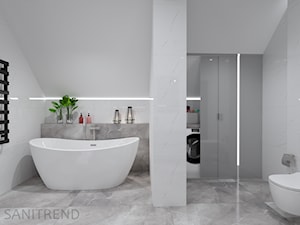 Marmurowa łazienka - 3 - Łazienka, styl tradycyjny - zdjęcie od SANITREND Salon Łazienek