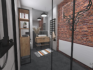 Klimatyczna łazienka - 10 - Łazienka, styl industrialny - zdjęcie od SANITREND Salon Łazienek