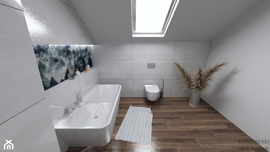 Klimatyczna łazienka -13 - Łazienka, styl nowoczesny - zdjęcie od SANITREND Salon Łazienek