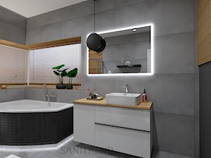 Klimatyczna łazienka - 26 - Łazienka, styl nowoczesny - zdjęcie od SANITREND Salon Łazienek