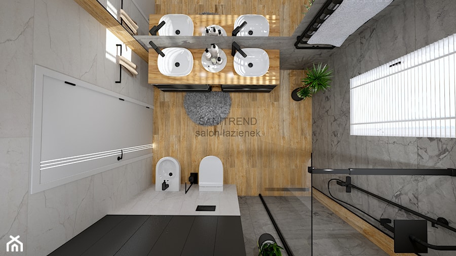Stylowa łazienka - 13 - Łazienka, styl nowoczesny - zdjęcie od SANITREND Salon Łazienek
