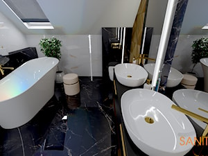 Stylowa łazienka - 19 - Łazienka, styl glamour - zdjęcie od SANITREND Salon Łazienek
