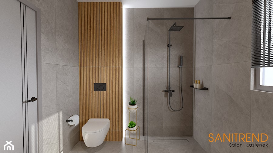 Nowoczesna łazienka - 2 - Łazienka, styl nowoczesny - zdjęcie od SANITREND Salon Łazienek