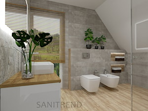 Klimatyczna łazienka - 42 - Łazienka, styl nowoczesny - zdjęcie od SANITREND Salon Łazienek