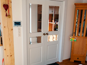 Stolpol Drzwi drewniane Jesion lakierowany na kryjąco ral 9003