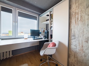 Mieszkanie w wielkiej płycie - Biuro, styl nowoczesny - zdjęcie od Trzy Namioty