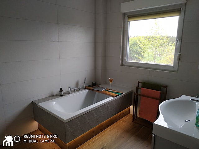 Łazienka - styl minimalistyczny, nowoczesny