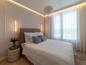 Projekt mieszkanie w Gdańsku - Oliva - jasny klasyczny projekt wnętrza mieszkania - zdjęcie od Le-DESIGN