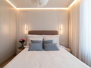 Projekt mieszkanie w Gdańsku - Oliva - jasny klasyczny projekt wnętrza mieszkania - zdjęcie od Le-DESIGN