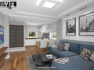 Mieszkanie 2-poziomowe pod najem - zdjęcie od ARTVIZ Pracownia Projektowa WROCŁAW