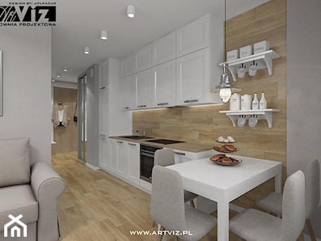 Aranżacje wnętrz - Kuchnia: APARTAMENT WAKACYJNY 2 - ARTVIZ Pracownia Projektowa WROCŁAW. Przeglądaj, dodawaj i zapisuj najlepsze zdjęcia, pomysły i inspiracje designerskie. W bazie mamy już prawie milion fotografii!