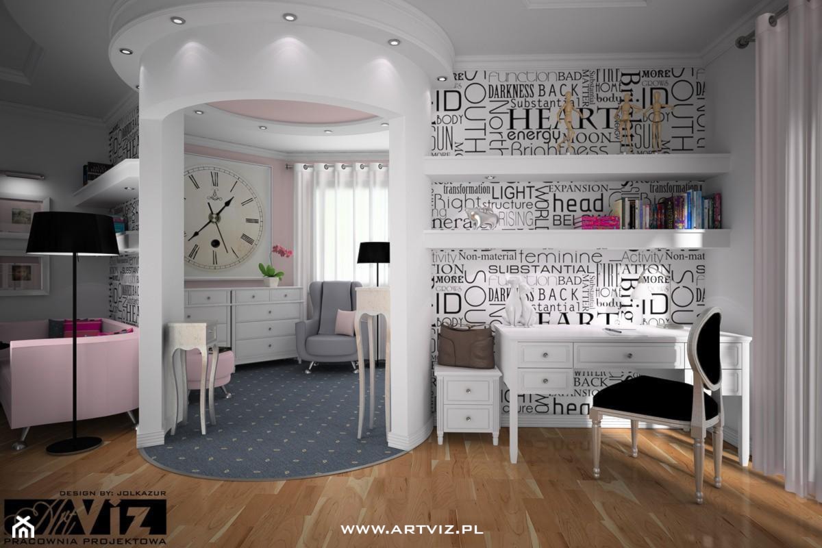 Apartament nastolatki - zdjęcie od ARTVIZ Pracownia Projektowa WROCŁAW - Homebook