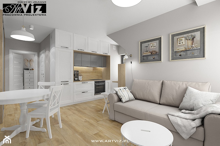 APARTAMENT WAKACYJNY 1 - zdjęcie od ARTVIZ Pracownia Projektowa WROCŁAW