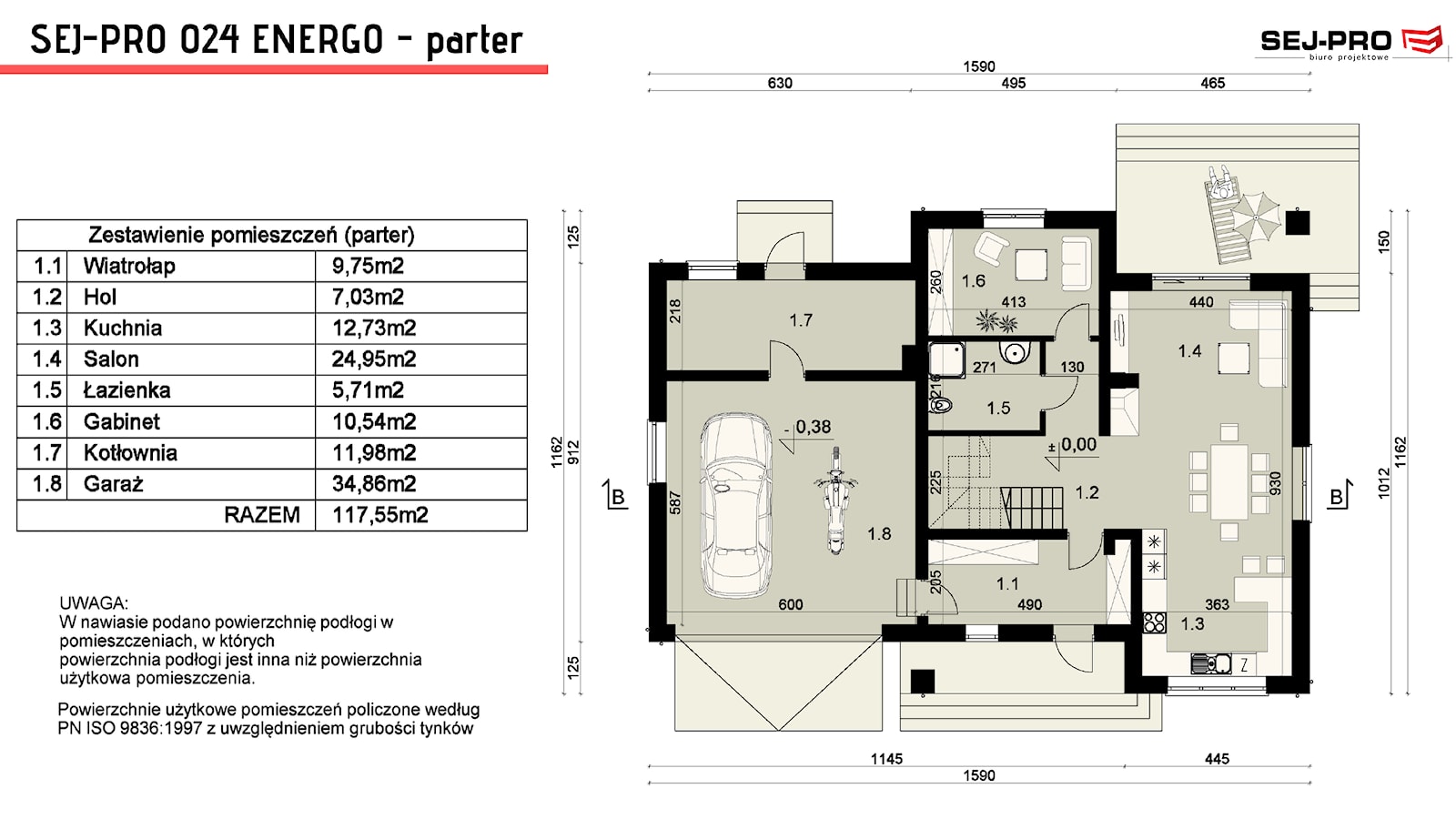 SEJ-PRO 024 - zdjęcie od SEJPRO Biuro Projektowe - Homebook