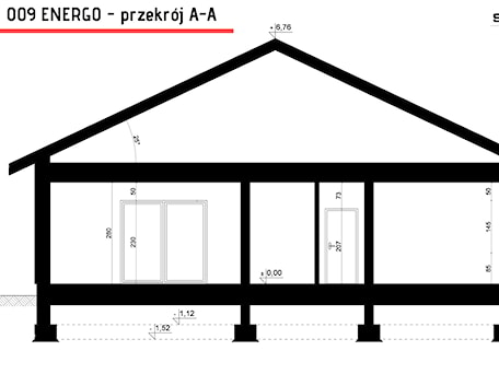 Aranżacje wnętrz - Domy: SEJ-PRO 009 ENERGO - SEJPRO Biuro Projektowe. Przeglądaj, dodawaj i zapisuj najlepsze zdjęcia, pomysły i inspiracje designerskie. W bazie mamy już prawie milion fotografii!