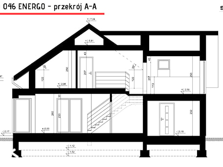 Aranżacje wnętrz - Domy: SEJ-PRO 046 ENERGO - SEJPRO Biuro Projektowe. Przeglądaj, dodawaj i zapisuj najlepsze zdjęcia, pomysły i inspiracje designerskie. W bazie mamy już prawie milion fotografii!