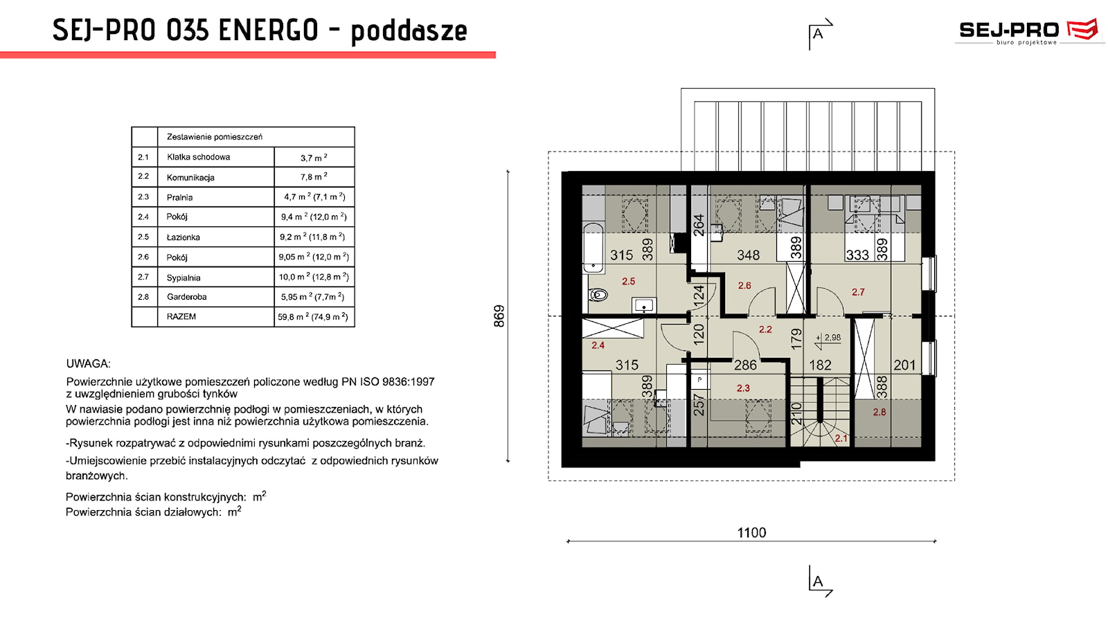 SEJ-PRO 035 ENERGO - zdjęcie od SEJPRO Biuro Projektowe - Homebook