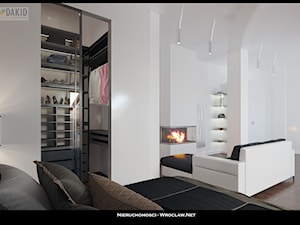 Nowoczesny salon - Apartament II poziomy - projekt - zdjęcie od Michał23