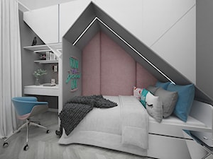 Pokój Młodej Damy - Pokój dziecka, styl nowoczesny - zdjęcie od E.Space Studio