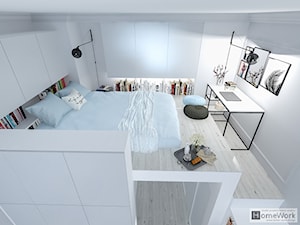 Nowoczesna elegancja z loftowym sznytem - zdjęcie od Home-Work studio projektowania wnętrz