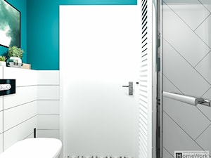 Loft w chmurach - łazienka - zdjęcie od Home-Work studio projektowania wnętrz