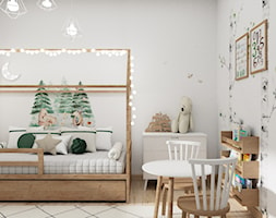 Leśny pokój dla dwulatka - Pokój dziecka, styl skandynawski - zdjęcie od IZZY PROJEKT - Homebook